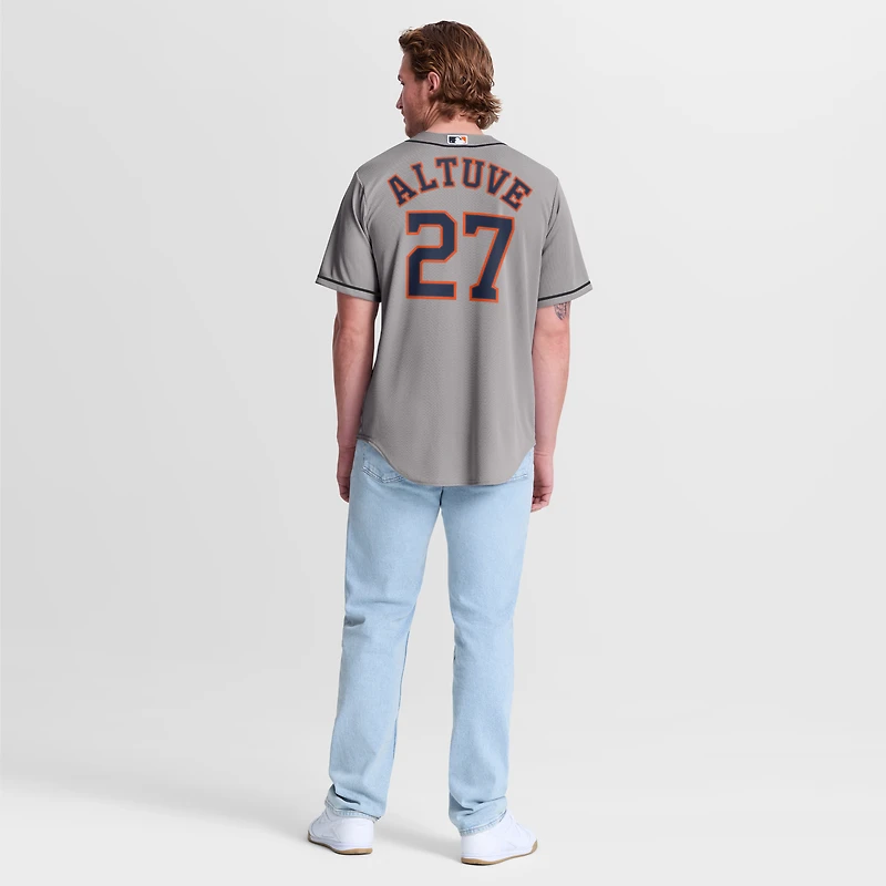 Men's Nike Jose Altuve Orange Houston Astros Alternate Replica Jersey