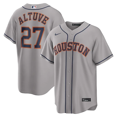 Maillot réplique alternatif orange Nike Jose Altuve des Astros de Houston pour homme