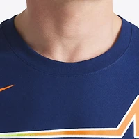 T-shirt Nike Jose Altuve bleu marine Houston Astros 2025 City Connect Fuse avec nom et numéro