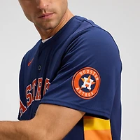 Maillot de joueur alternatif Nike Jose Altuve bleu marine Houston Astros pour homme