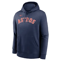 Sweat à capuche Nike Jose Altuve bleu marine Houston Astros Player Name & Number Club Fleece Pullover pour homme