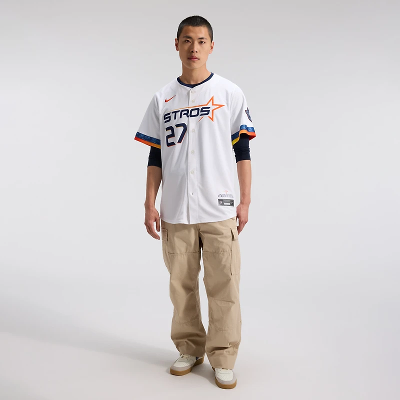 Maillot Nike Jose Altuve blanc Houston Astros 2025 City Connect Limited Player pour homme