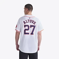 Men's Nike Jose Altuve White Houston Astros Home Limited Player Jersey