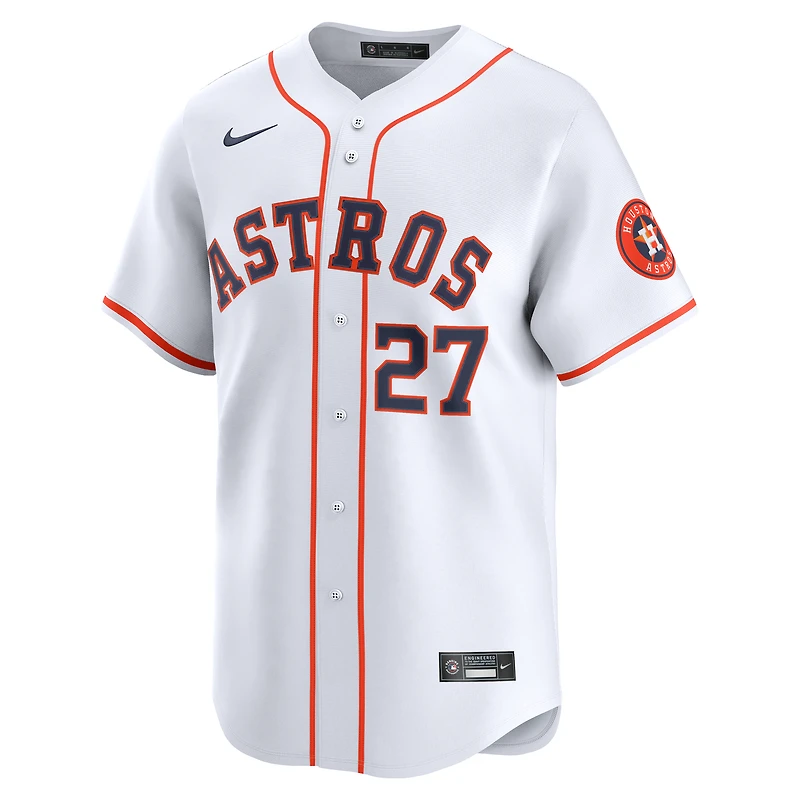 Men's Nike Jose Altuve White Houston Astros Home Limited Player Jersey