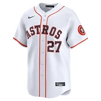 Men's Nike Jose Altuve White Houston Astros Home Limited Player Jersey