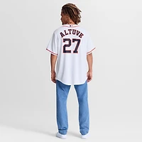 Men's Nike Jose Altuve White Houston Astros Home Replica Jersey