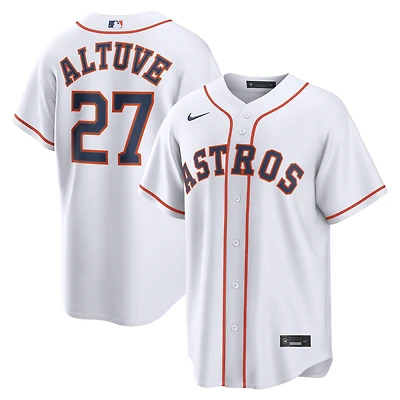 Men's Nike Jose Altuve White Houston Astros Home Replica Jersey