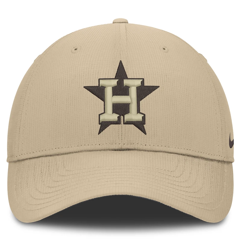 Casquette ajustable Nike Houston Astros Desert Ripstop Club kaki pour homme