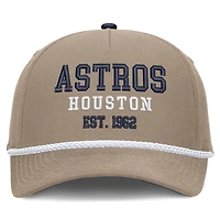 Men's Nike  Khaki Houston Astros Father's Day Rope Rise Adjustable Hat