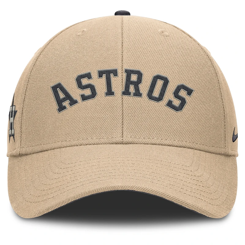 Casquette ajustable Nike kaki Houston Astros Rise pour homme