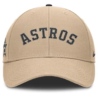 Casquette ajustable Nike kaki Houston Astros Rise pour homme