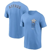 Men's Nike  Light Blue Houston Astros Record Shattered T-Shirt