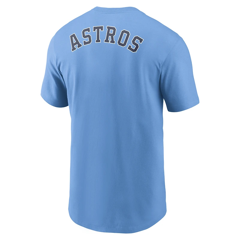 Men's Nike  Light Blue Houston Astros Record Shattered T-Shirt