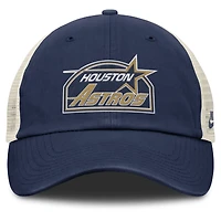 Men's Nike Navy/Natural Houston Astros Cooperstown Collection Club Trucker Adjustable Hat
