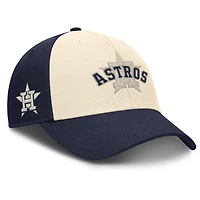 Casquette ajustable Nike Statement Club Performance pour homme, bleu marine/naturel, Houston Astros