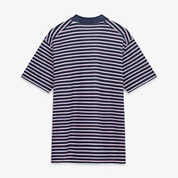 Polo rayé Nike Dri-FIT Victory des Astros de Houston, bleu marine et blanc, pour homme