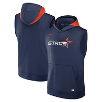 Men's Nike Navy Houston Astros 2025 City Connect Authentic Collection Dri-FIT Sleeveless Hoodie