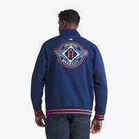 Men's Nike  Navy Houston Astros 2025 City Connect Authentic Collection Full-Zip Bomber Jacket