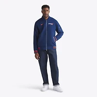 Blouson aviateur Nike bleu marine Houston Astros 2025 City Connect Authentic Collection entièrement zippé pour homme