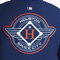 Men's Nike  Navy Houston Astros 2025 City Connect Authentic Collection Full-Zip Bomber Jacket