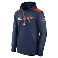 Sweat à capuche Nike bleu marine Houston Astros 2025 City Connect Authentic Collection Performance pour homme