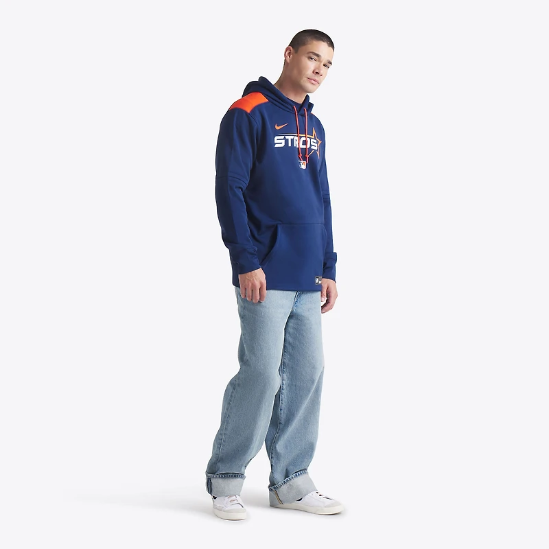 Sweat à capuche Nike bleu marine Houston Astros 2025 City Connect Authentic Collection Performance pour homme