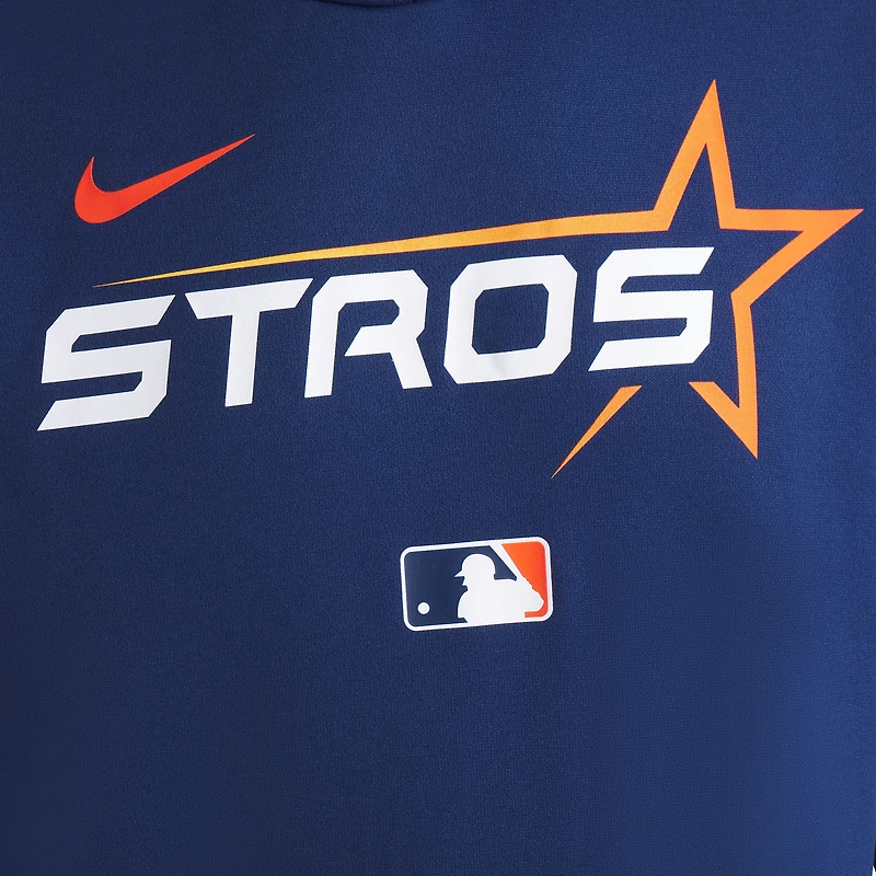 Sweat à capuche Nike bleu marine Houston Astros 2025 City Connect Authentic Collection Performance pour homme