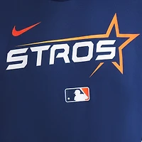 Sweat à capuche Nike bleu marine Houston Astros 2025 City Connect Authentic Collection Performance pour homme