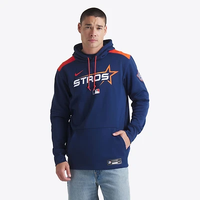 Sweat à capuche Nike bleu marine Houston Astros 2025 City Connect Authentic Collection Performance pour homme