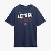 Men's Nike Navy Houston Astros 2026 City Connect Team Phrase Script Dri-FIT T-Shirt