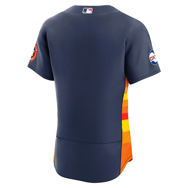 Men's Nike Navy Houston Astros Alternate 2 Authentic Jersey