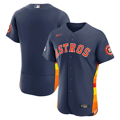 Maillot authentique Nike bleu marine Houston Astros Alternate 2 pour homme