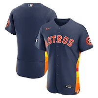 Maillot authentique Nike bleu marine Houston Astros Alternate 2 pour homme