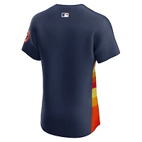 Men's Nike Navy Houston Astros Alternate Vapor Premier Elite Patch Jersey