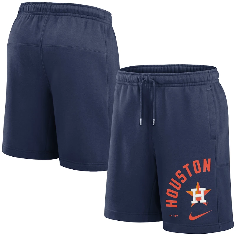 Short Nike bleu marine Houston Astros Arched Kicker pour homme