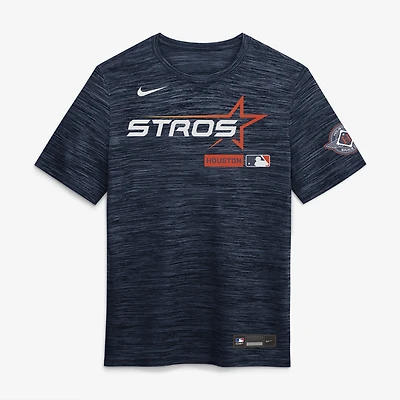 Men's Nike Navy Houston Astros Authentic Collection City Connect Velocity Dri-FIT T-Shirt