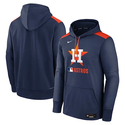 Men's Nike Navy Houston Astros Authentic Collection Performance Pullover Hoodie