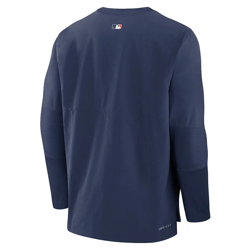 Men's Nike Navy Houston Astros Authentic Collection Player Dri-FIT Lightweight Pullover
