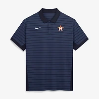 Polo rayé Victory Dri-FIT de la collection authentique des Houston Astros Houston, bleu marine, pour homme