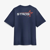 T-shirt à poche Nike City Connect Max90 pour homme, bleu marine, Houston Astros