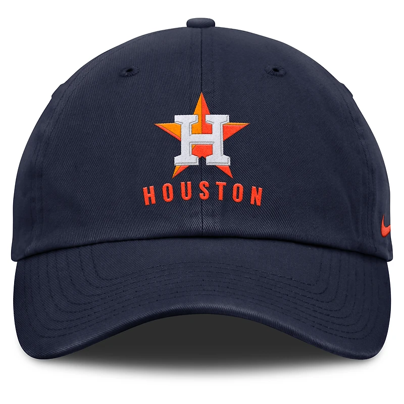 Men's Nike Navy Houston Astros Club Adjustable Hat