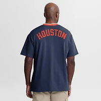 Men's Nike Navy Houston Astros Cooperstown Collection Ringer T-Shirt
