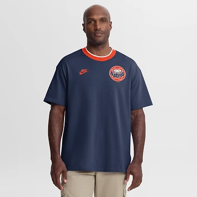 T-shirt à col rond Nike bleu marine Houston Astros Cooperstown Collection pour homme