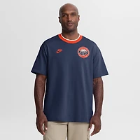 T-shirt à col rond Nike bleu marine Houston Astros Cooperstown Collection pour homme