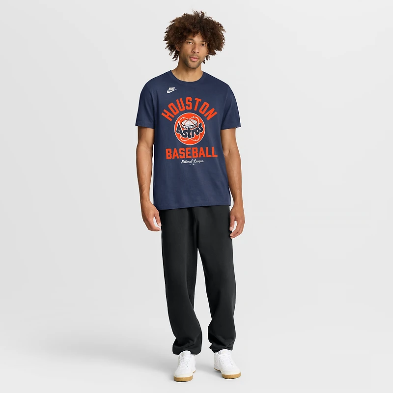 T-shirt Nike bleu marine Houston Astros Cooperstown Collection pour homme