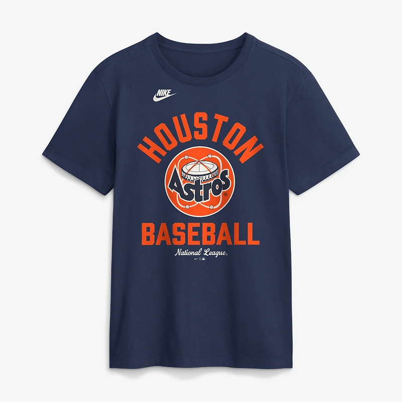 T-shirt Nike bleu marine Houston Astros Cooperstown Collection pour homme