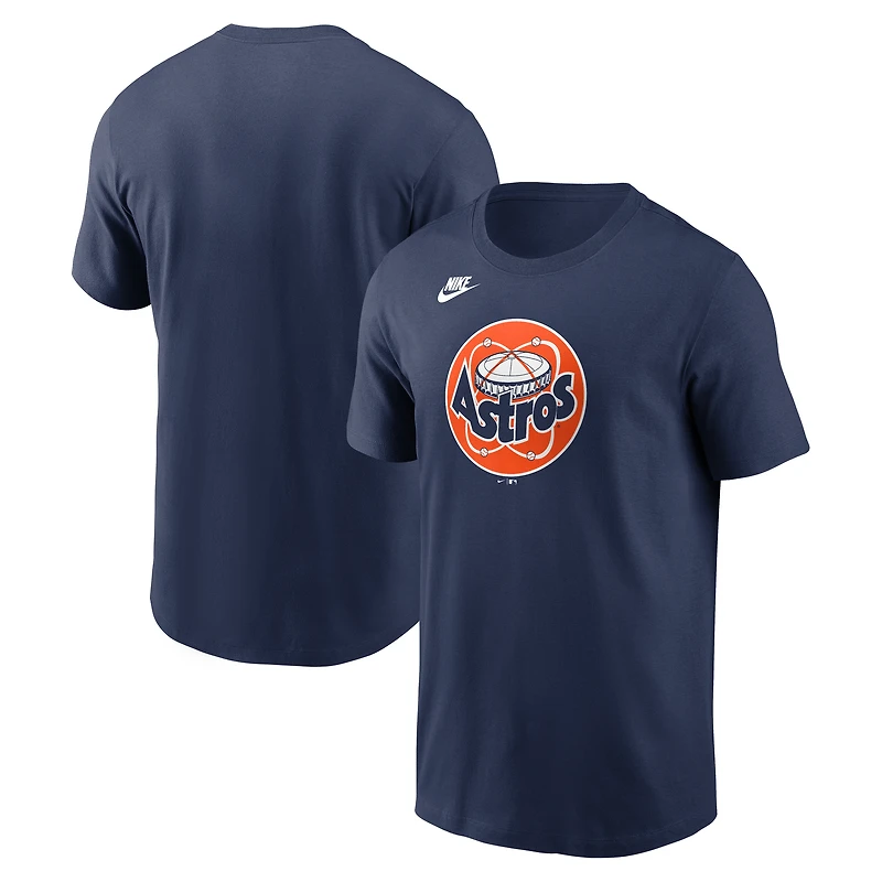 T-shirt Nike bleu marine pour homme de la collection Cooperstown des Houston Astros