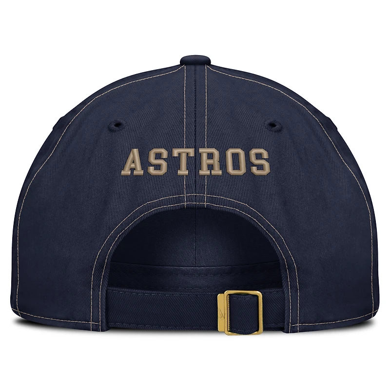 Casquette ajustable Nike bleu marine Houston Astros pour homme, édition spéciale Fête des Pères