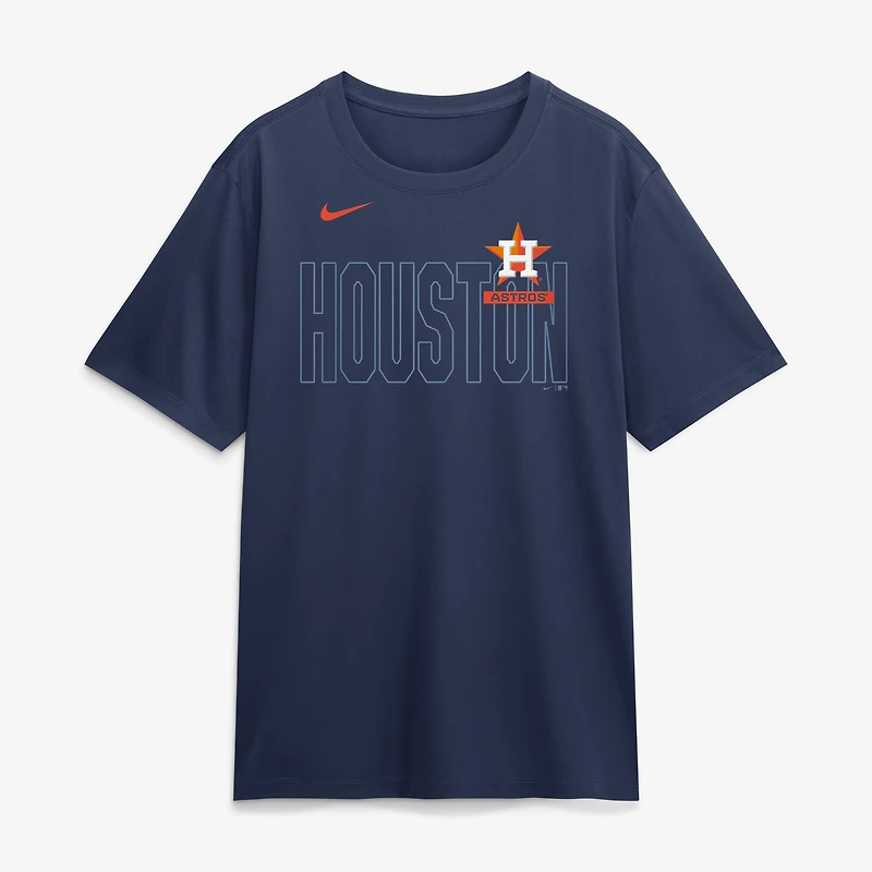 Men's Nike Navy Houston Astros Knockout Team Legend Dri-FIT T-Shirt