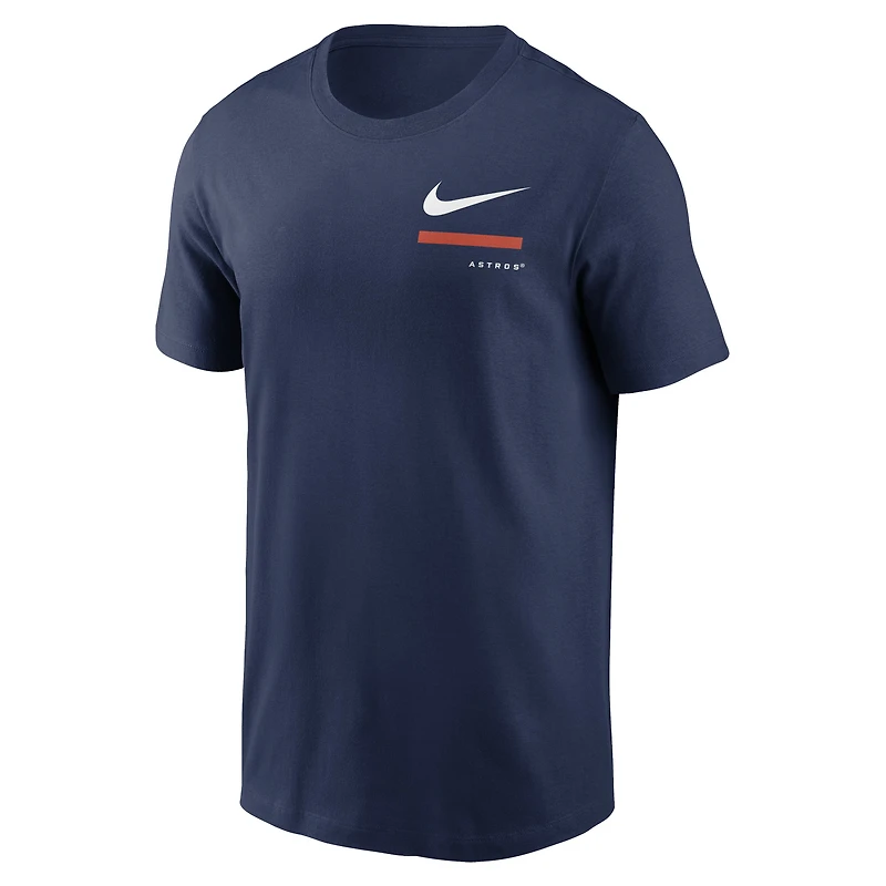 Men's Nike Navy Houston Astros Over the Shoulder T-Shirt
